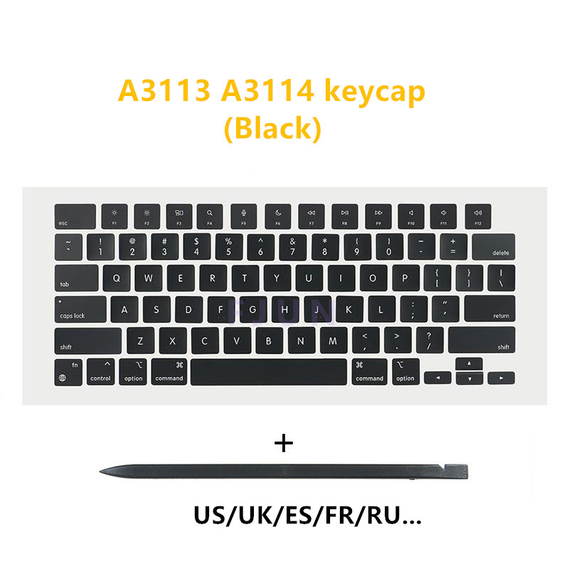 Retro Gaming Mac - Neue A3113 A3114 Tastenkappen für MacBook