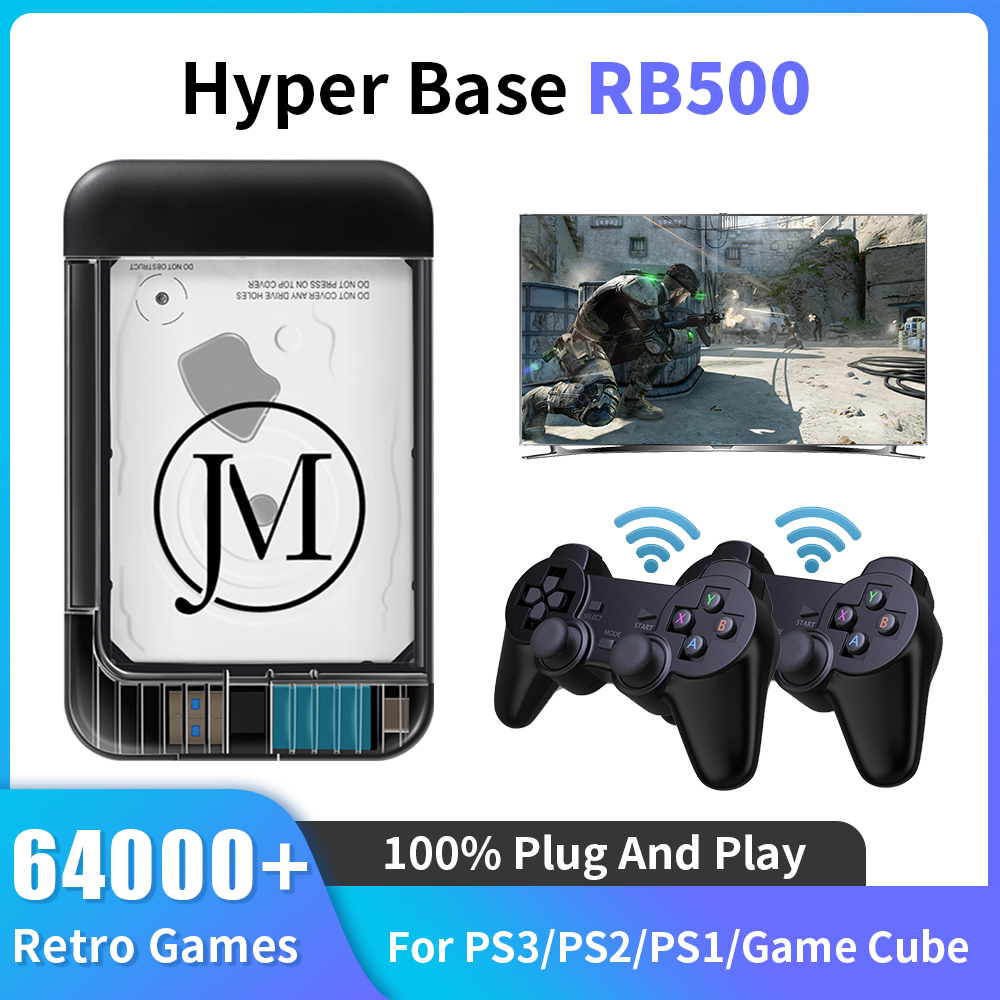 Retro Gaming Emulator Pc - RB500G/2T Retro-Spiel-Festplatte, integrierte 100.000 Spiele, externer