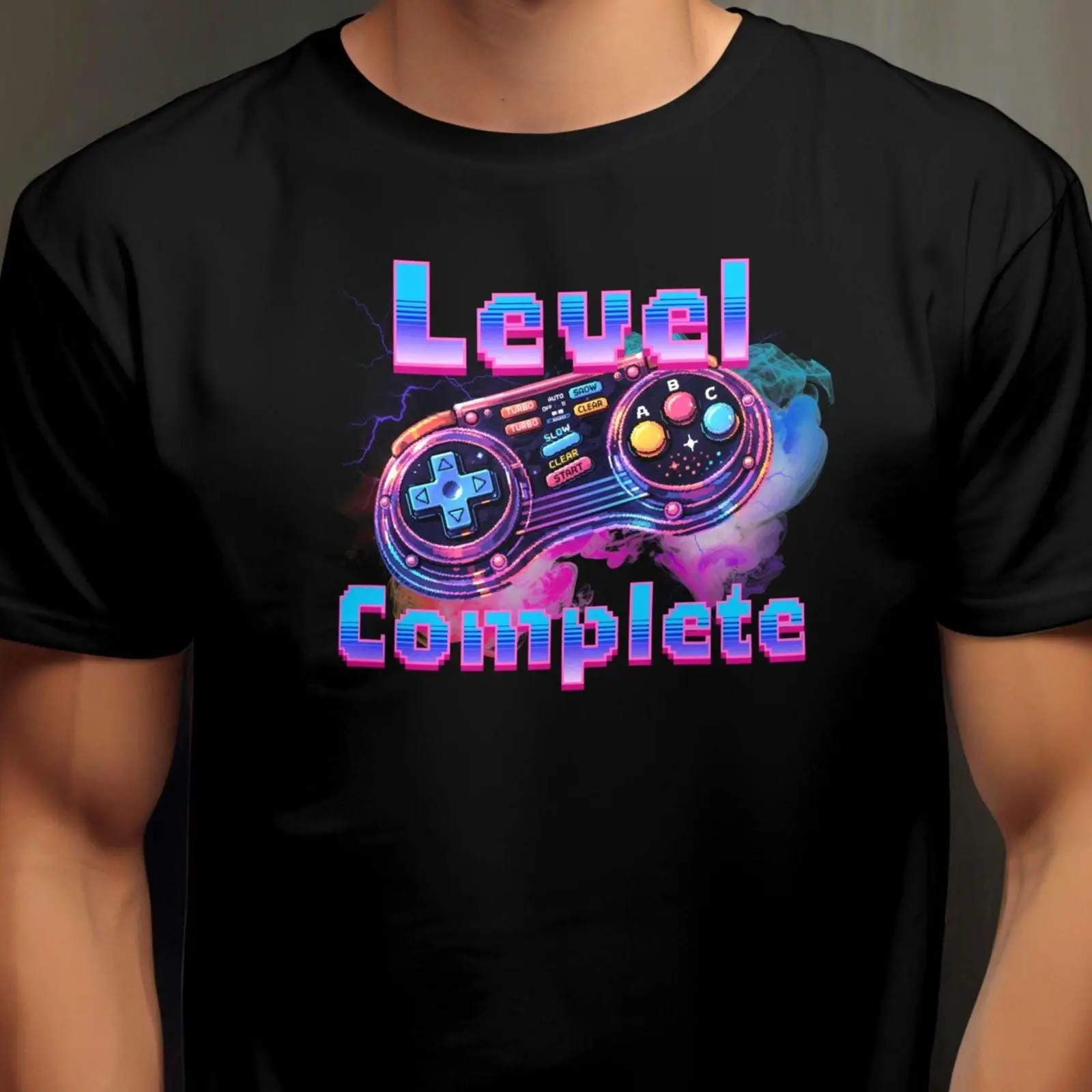 Retro Gaming Ideas - Retro Gaming T-Shirt Level Complete 80er