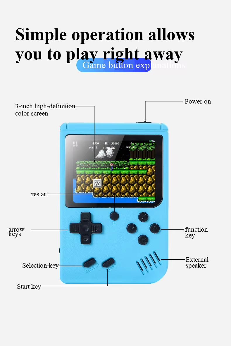 400-in-1-Mini-Spielekonsole, t – Retro Gaming Console Lego Bewertung und Preis