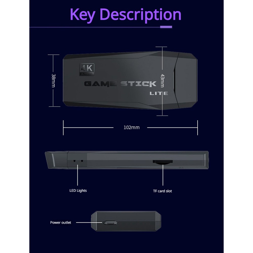 Tragbare 4K Retro-Spielekonsol – Retro Gaming Console Lego Bewertung und Preis