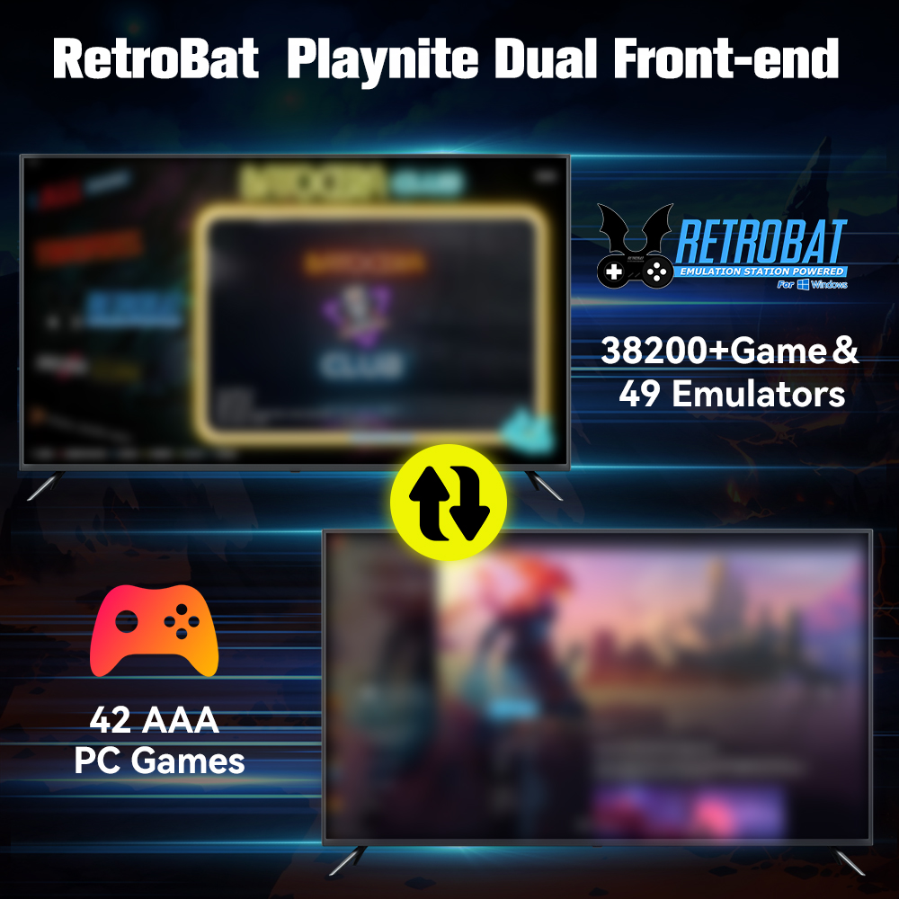 Retrobat&Playnite System HDD R – Retro Gaming Theme Bewertung und Preis