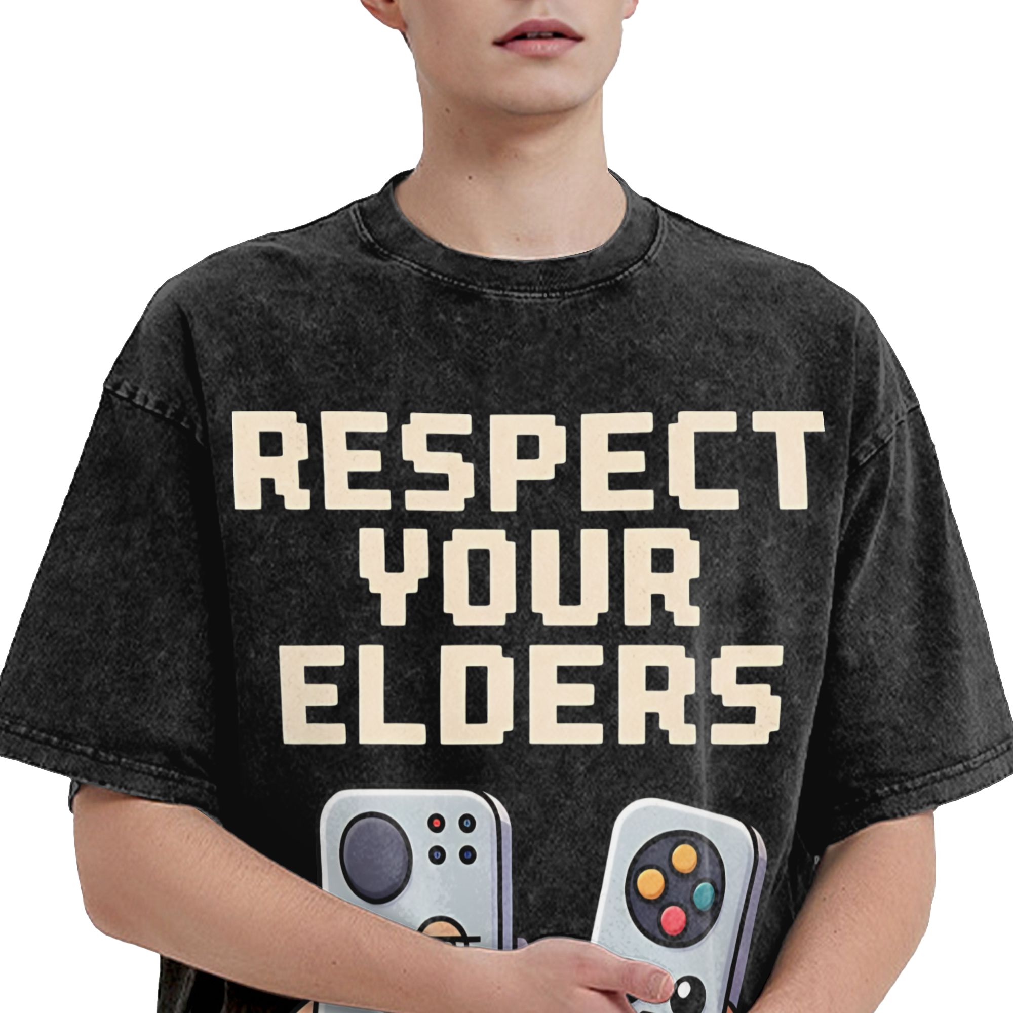Respektiere deine Älteren Gami – Retro Gaming Ideas Bewertung und Preis