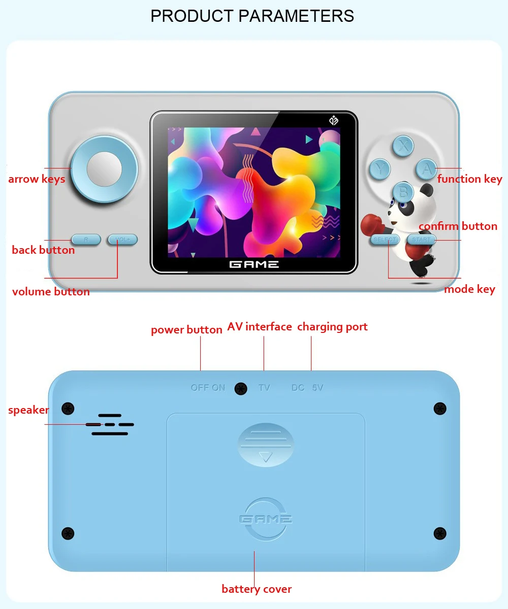 Neue S5 Mini Retro-Videospielk – Retro Gaming Console Lego Bewertung und Preis