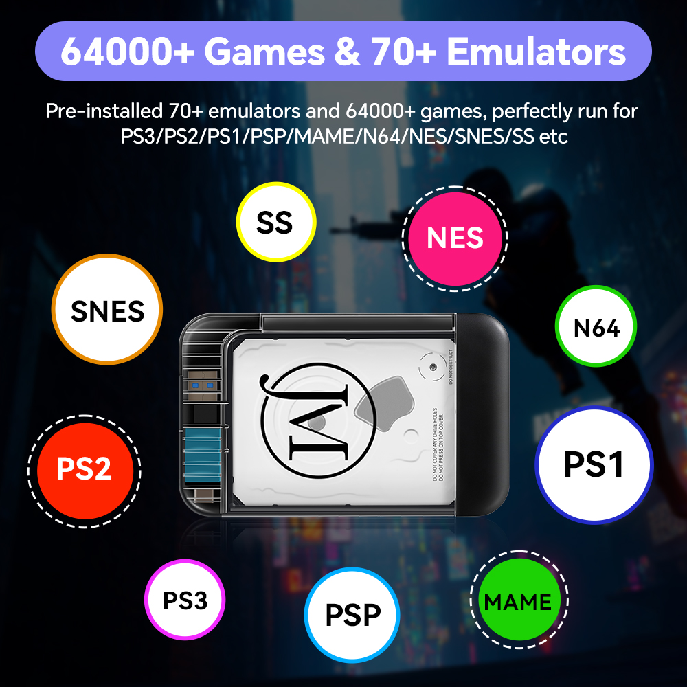 Retrobat 500 GB Gaming-Festpla – Retro Gaming Emulator Pc Bewertung und Preis